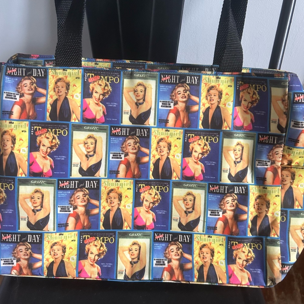 Marilyn Monroe tote bag